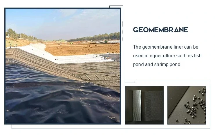 Anti-Seepage, wasserdicht, undurchlässig, Geomembran aus HDPE, 0,2 mm bis 2,5 mm für Deponien 5