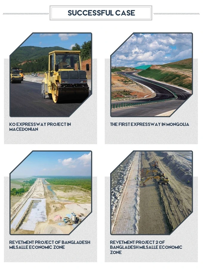 Verbundene Geomembran-Liner mit Geotextil für die Aquakultur Flussbehandlung Mülldeponien 6