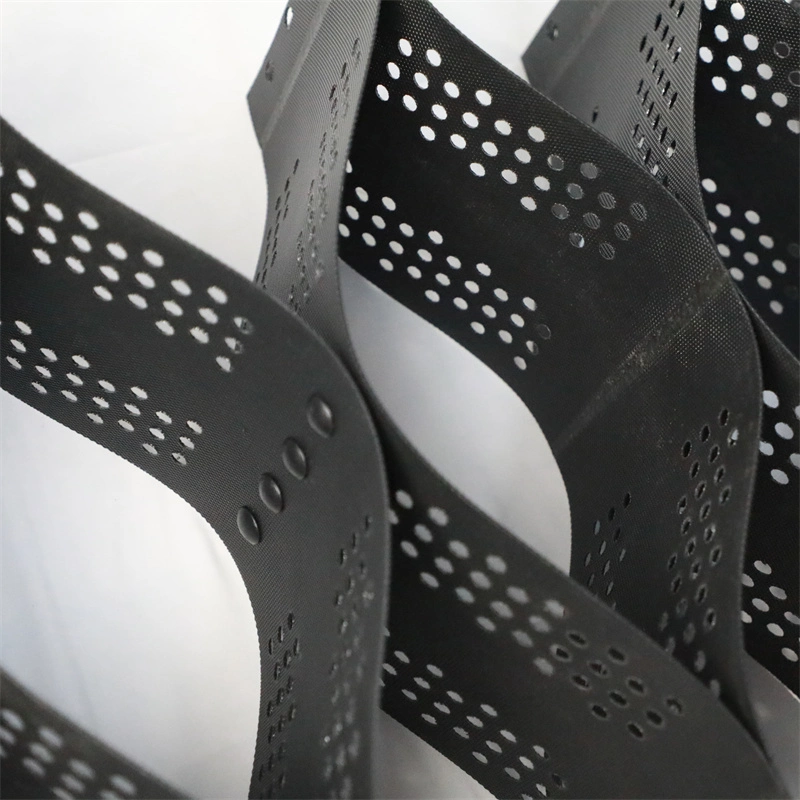 HDPE Gravel Grid Material System Anfahrt Textured Geocell Für Straßenverstärkung Grünnetz Pflastern 2