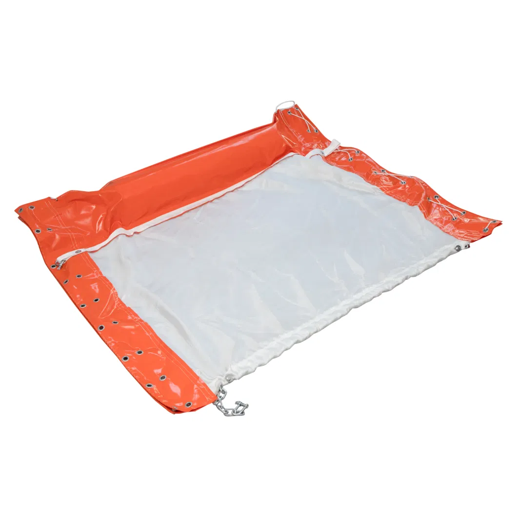 Silt Vorhang PVC schwimmende Silt Vorhang Containment Boom Öko-freundliche Ölverschmutzung Boom 4