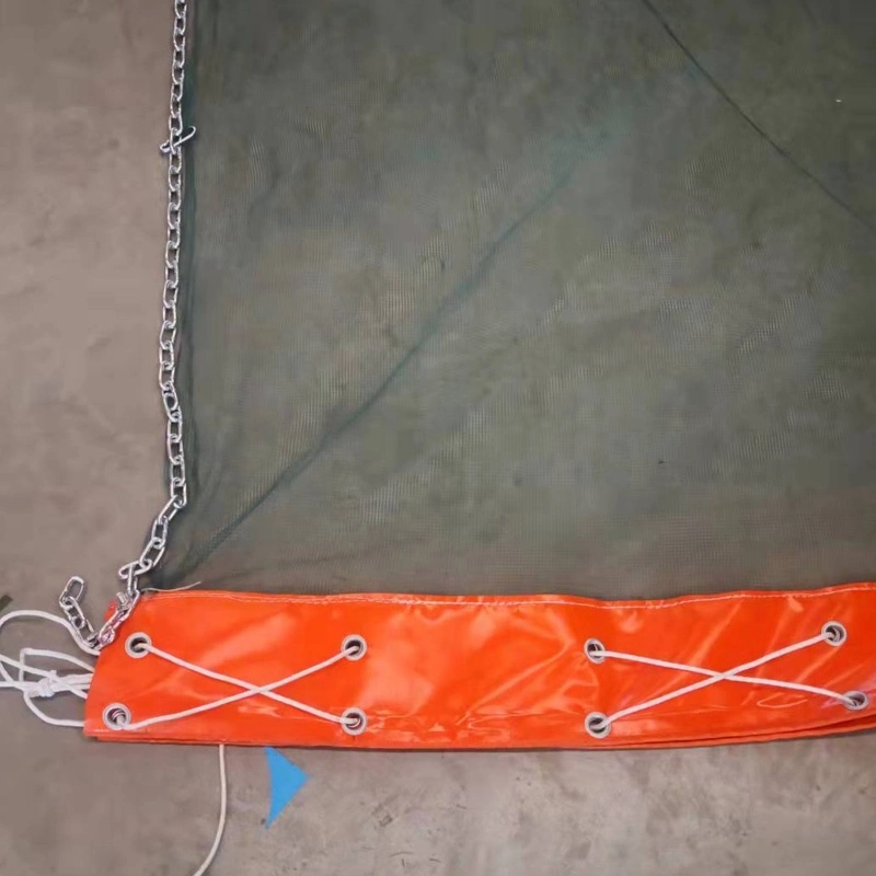 Silt Vorhang PVC schwimmende Silt Vorhang Containment Boom Öko-freundliche Ölverschmutzung Boom 8