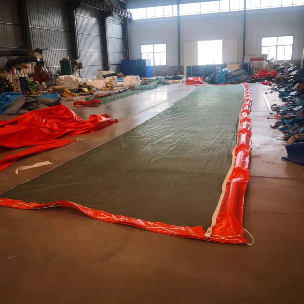 Silt Vorhang PVC schwimmende Silt Vorhang Containment Boom Öko-freundliche Ölverschmutzung Boom 7