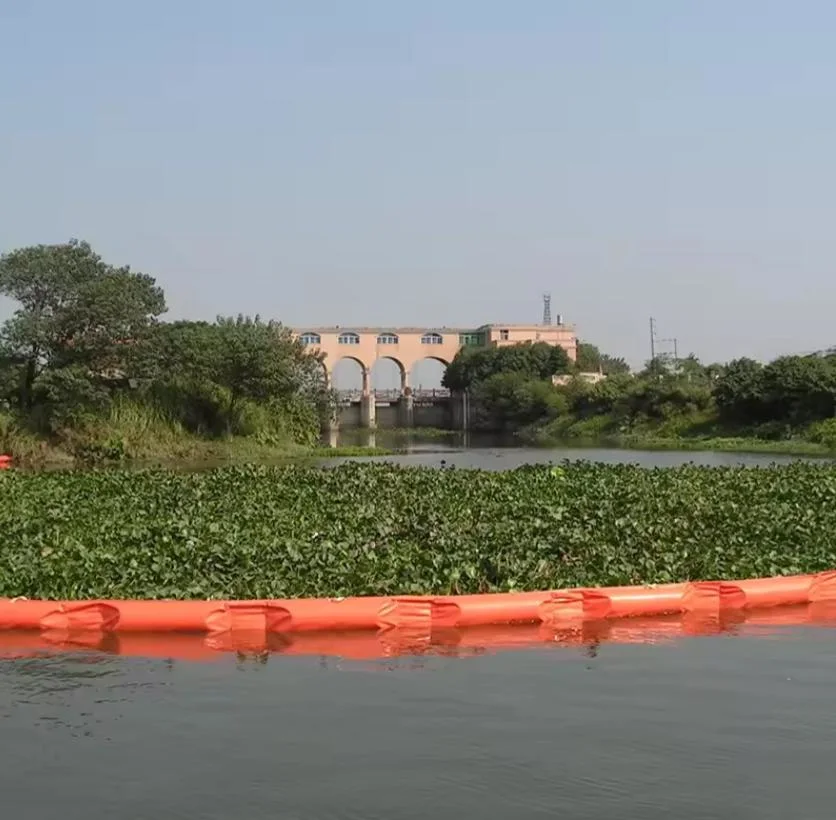 Silt Vorhang PVC schwimmende Silt Vorhang Containment Boom Öko-freundliche Ölverschmutzung Boom 12