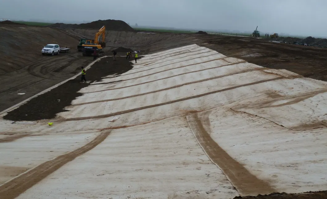 Bentonit-Verbundwasserdichte Decke Geosynthetische Tonfolie Bentonit-Dekette Geosynthetische Tonfolie Preis 1