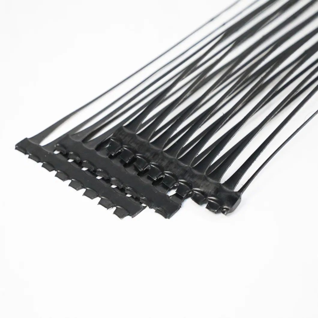 Geo-Gitter-Grund-Gitter-Plastik-Ein-Achsen-Polyester-Geogrid-Ein-Achsen-Schotter-Gitter-Ground für Einfahrt-Keller 4
