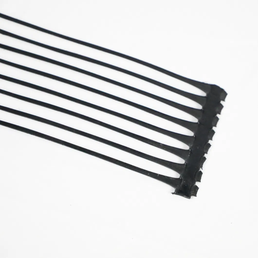Geo-Gitter-Grund-Gitter-Plastik-Ein-Achsen-Polyester-Geogrid-Ein-Achsen-Schotter-Gitter-Ground für Einfahrt-Keller 6