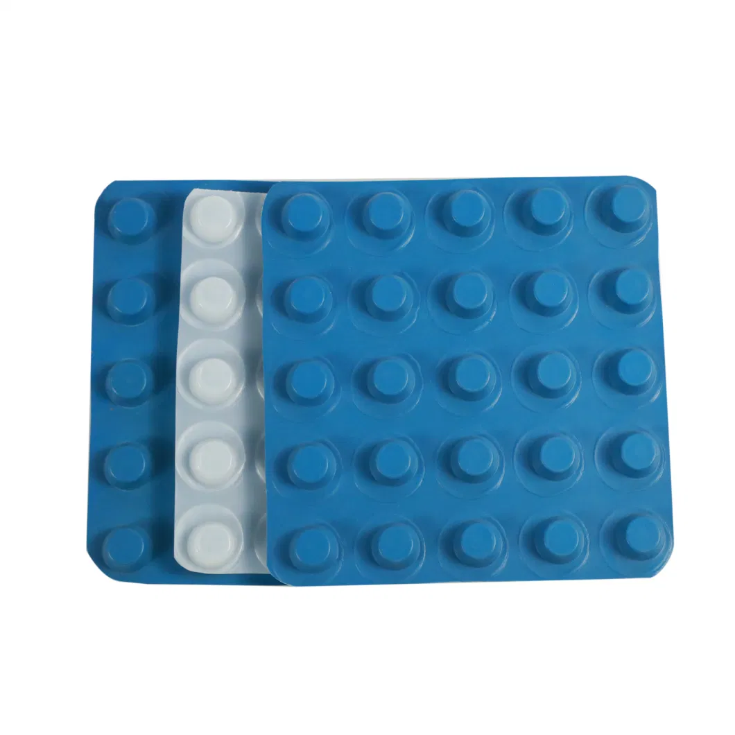 Projekt zur Vergrößerung der Abwassermembran mit Grübchen PVC Perforierter Abwasserbrett Grundarbeiten Wasserlösung Wasserlösung 3