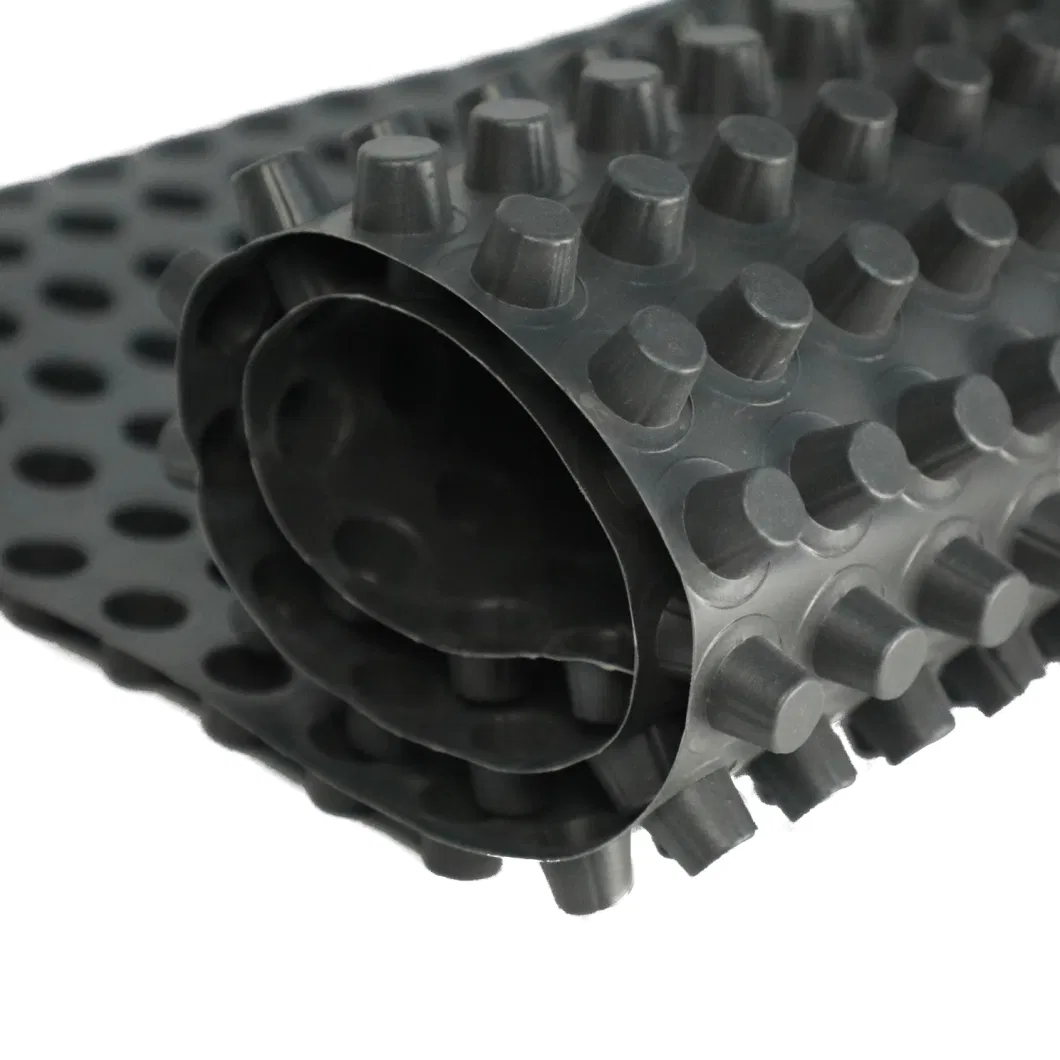 Projekt zur Vergrößerung der Abwassermembran mit Grübchen PVC Perforierter Abwasserbrett Grundarbeiten Wasserlösung Wasserlösung 13
