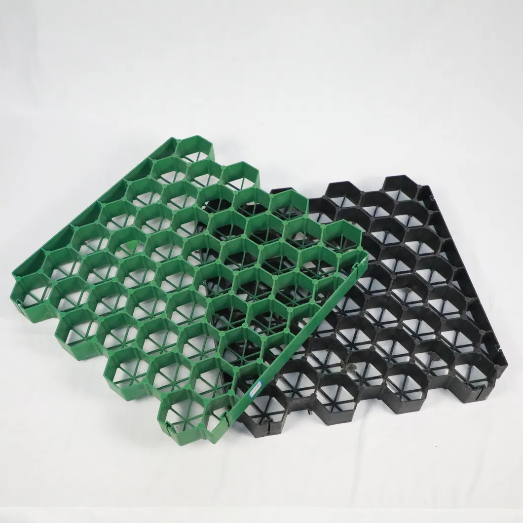 HDPE-Plastik-Grasstabilisator für Parkplatz Außendach Garten Durchlässige Pflastersteine 2