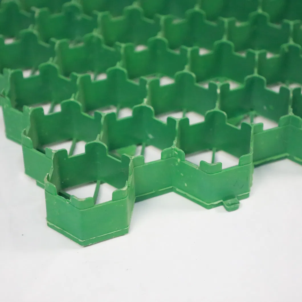 HDPE-Plastik-Grasstabilisator für Parkplatz Außendach Garten Durchlässige Pflastersteine 6