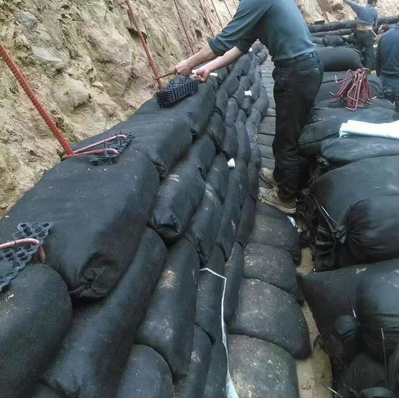 Geobags aus Polyester / PP für den Schutz von Steilungen und Grasdämmen zum Schutz der ökologischen Umwelt 12
