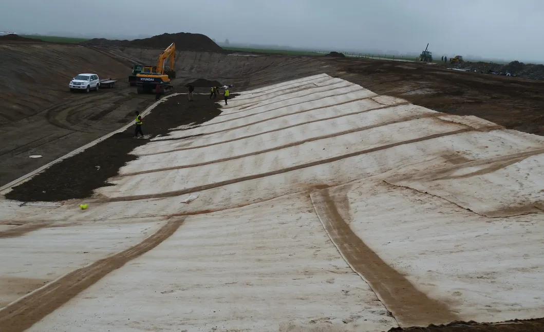 Geosynthetische GCL-Liner-Matte für Teiche, Bentonit-Geosynthetische Matte für Deponien 1