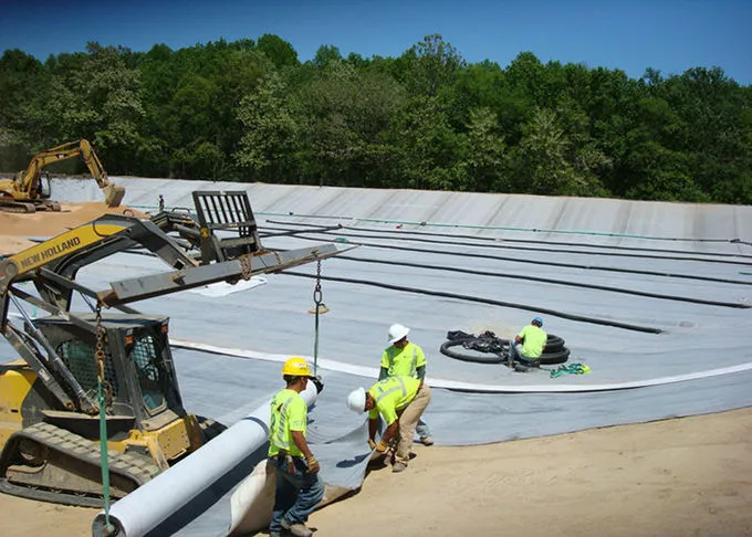Geosynthetische GCL-Liner-Matte für Teiche, Bentonit-Geosynthetische Matte für Deponien 9