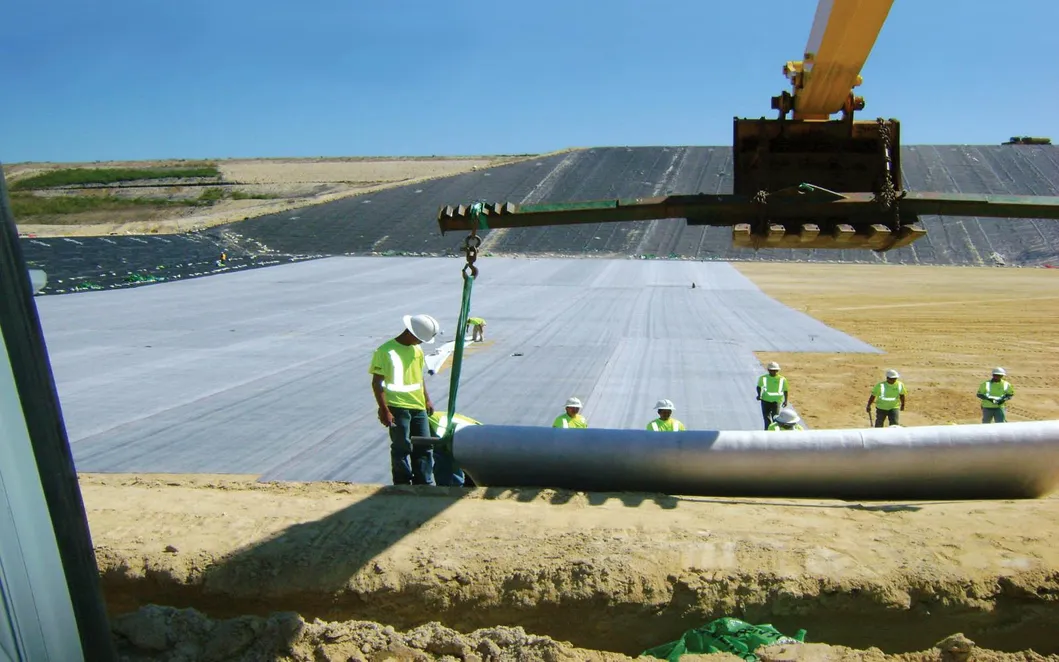 Geosynthetische GCL-Liner-Matte für Teiche, Bentonit-Geosynthetische Matte für Deponien 11