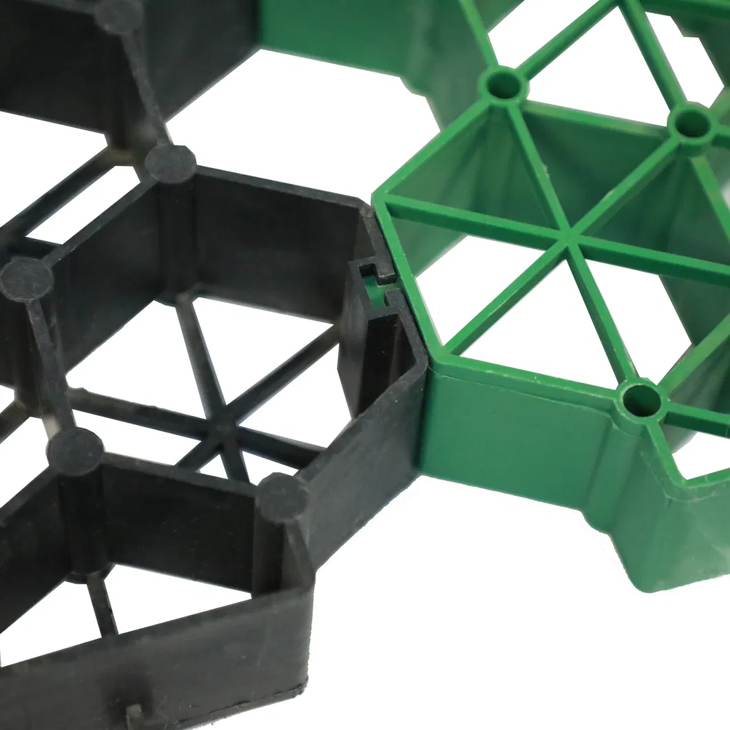 Rasen Boden Pflasterplatten Permeable Kies Rasen Pflanzgitter Form für Einfahrt Fabrik Versorgung 4