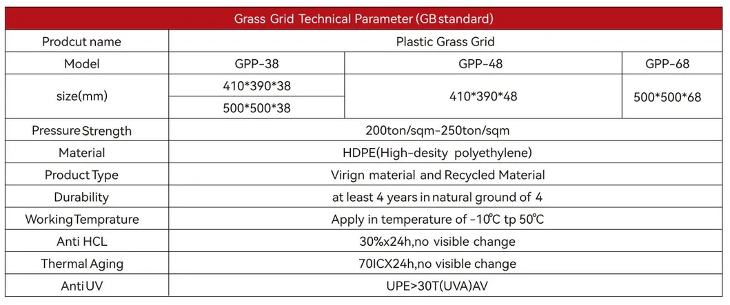 Rasen Boden Pflasterplatten Permeable Kies Rasen Pflanzgitter Form für Einfahrt Fabrik Versorgung 7