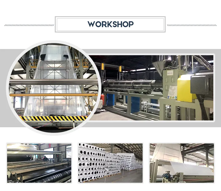 1,0 mm 1,5 mm 100 % Rohmaterial ASTM Anti-Versickerung Wasserdicht Undurchlässig Glatt Strukturiert LDPE LLDPE HDPE Geomembran Teichfolie für Deponie Bergbauauskleidung 3