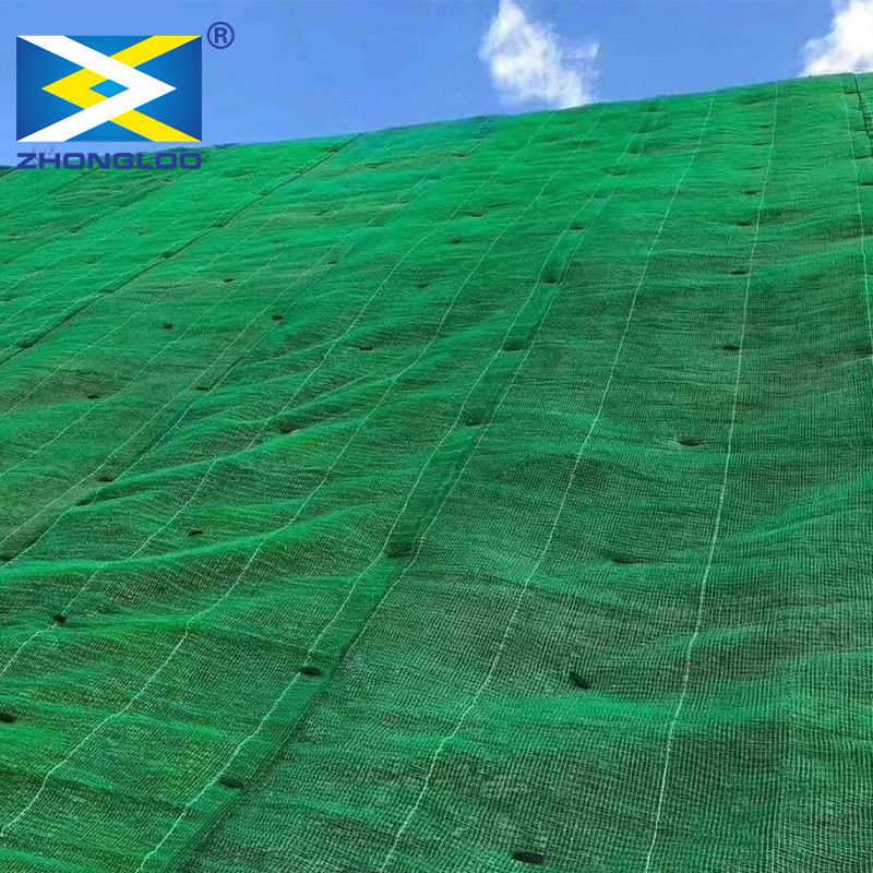 Drei Schichten Plastik-3D verstärkten Entwässerung Mat For Slope Erosion Control Geomat
