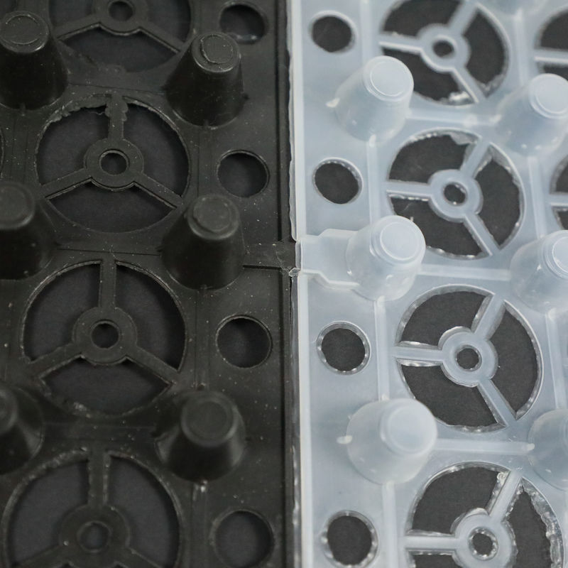 Wasser-schützen sich Lagerung Grübchen gebildetes Entwässerungs-Membran-HDPE-Entwässerungs-Brett für das wasserdichte Gebäude