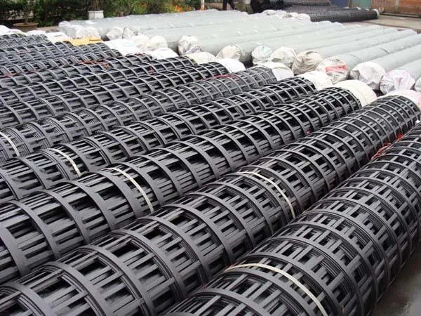 Schweißende zweiachsige integrale Geogrid Produkte Stahlzusammengesetzte PlastikGeotextilien Geogrid