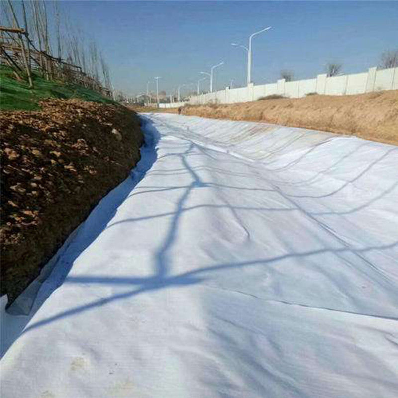 Hochfeste Geosynthetik Material Straßenbelag Straßenbau PP PET Faser Geotextilien Preis