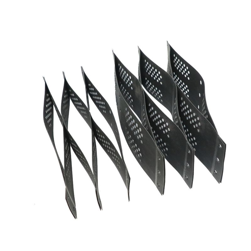 HDPE schwarz, perforiert, texturisiert, steil stabil, Geozellen, Geozellen für den Bauwesen
