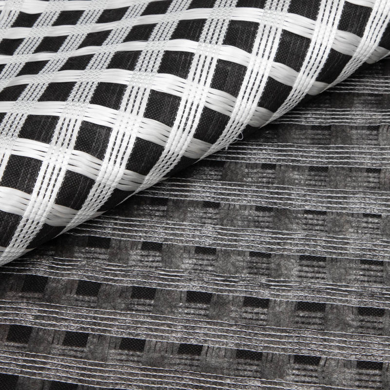 Zusammengesetztes Biaksial-Glasfaser-Geogrid mit Geotextil für Bodenverstärkung/Straßenbaumaterial Geocompos