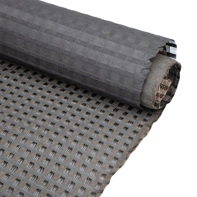 Zusammengesetztes Biaksial-Glasfaser-Geogrid mit Geotextil für Bodenverstärkung/Straßenbaumaterial Geocompos