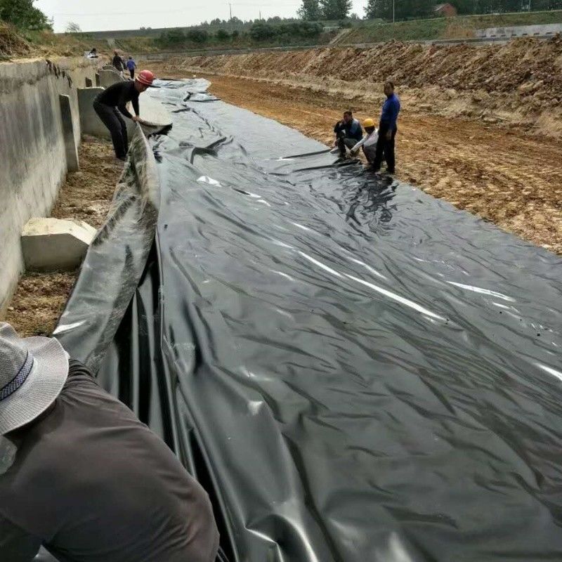 0.5mm 1mm 1.5mm Kunststoff Wasserdicht Aquakultur Geomembran Hdpe Liner Fischfarm Großhandel Geomembran Teich Liner