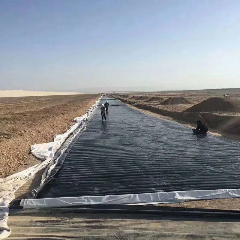 0.5mm 1mm 1.5mm Kunststoff Wasserdicht Aquakultur Geomembran Hdpe Liner Fischfarm Großhandel Geomembran Teich Liner