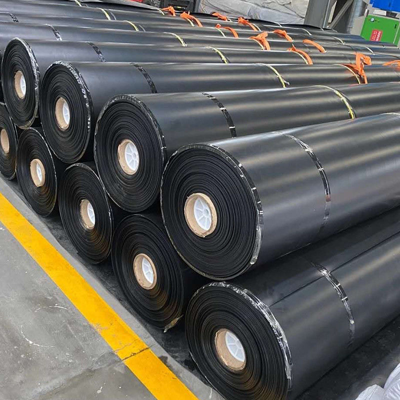100% Jungfrau ASTM Anti-Seepage Wasserdicht HDPE LDPE LLDPE Geomembran Für Staudamm-Teich-Liner Deponienbergbau