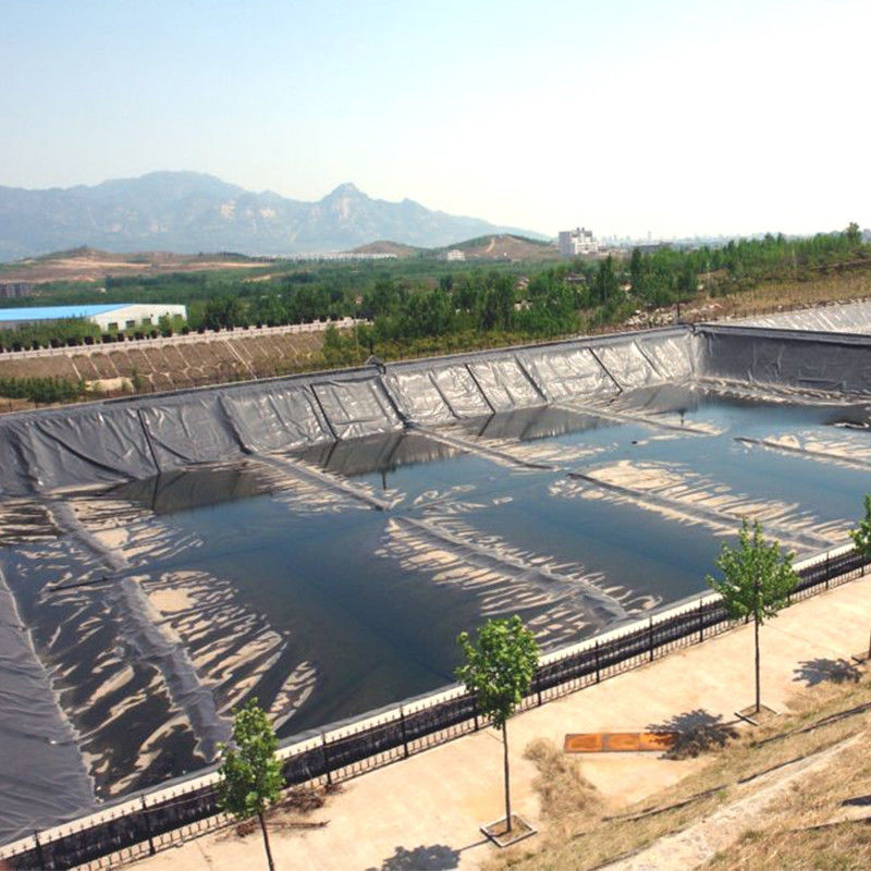 100% Jungfrau ASTM Anti-Seepage Wasserdicht HDPE LDPE LLDPE Geomembran Für Staudamm-Teich-Liner Deponienbergbau