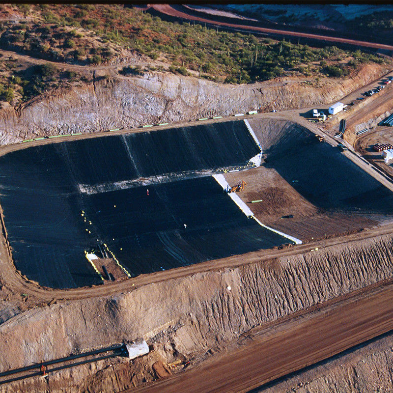 100% Jungfrau ASTM Anti-Seepage Wasserdicht HDPE LDPE LLDPE Geomembran Für Staudamm-Teich-Liner Deponienbergbau