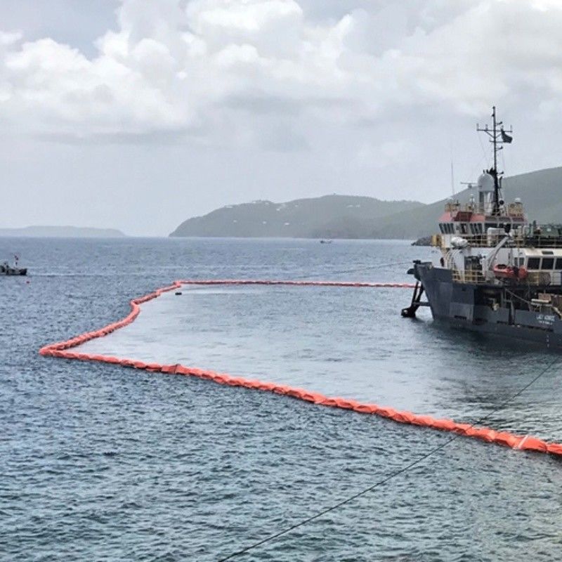 Siltvorhang PVC Schwimmer Siltvorhang Containment Boom Öko-freundliche Ölvergießen Boom Siltvorhang für Wasserumgebung
