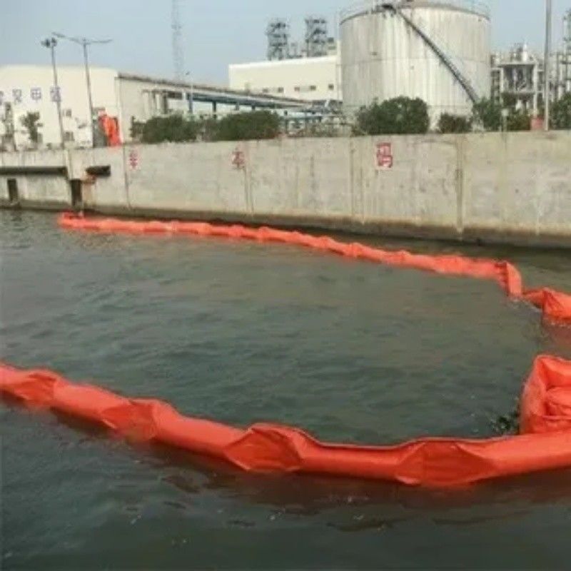 Siltvorhang PVC Schwimmer Siltvorhang Containment Boom Öko-freundliche Ölvergießen Boom Siltvorhang für Wasserumgebung