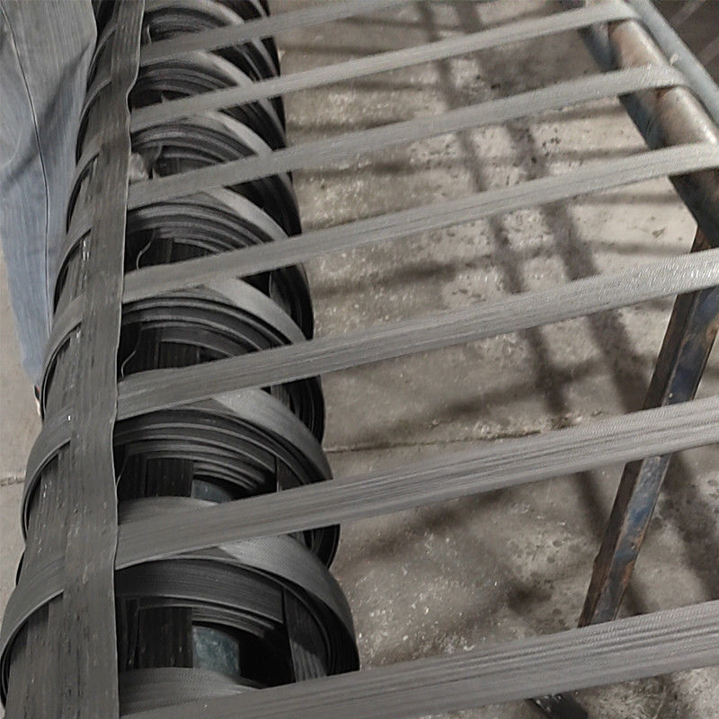 Faserverstärktes Kunststoff-Geogrid Hochfestigkeit Polyester Bixial Geogrid Faser-Kunststoff-Geogrid für den Straßenbau