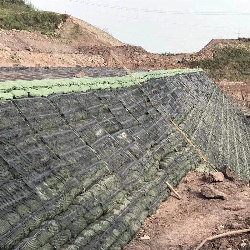 Geobags aus Polyester / PP für den Schutz von Steilungen und Grasdämmen zum Schutz der ökologischen Umwelt