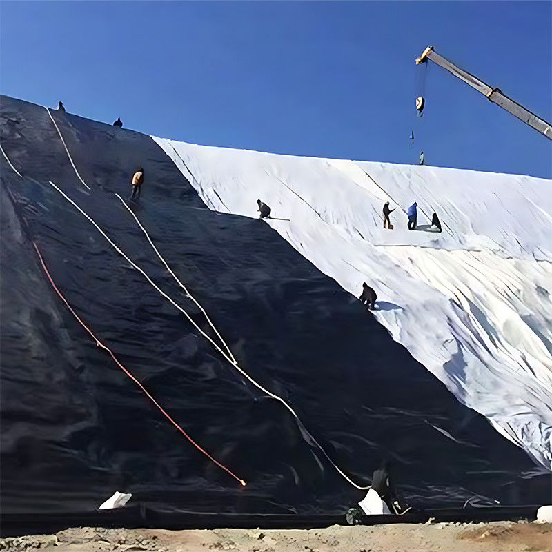 ASTM 100% Jungfrau Wasserdicht Aquakultur Teich Liner Hohe Dichte HDPE Geomembran Damm Teich Liner