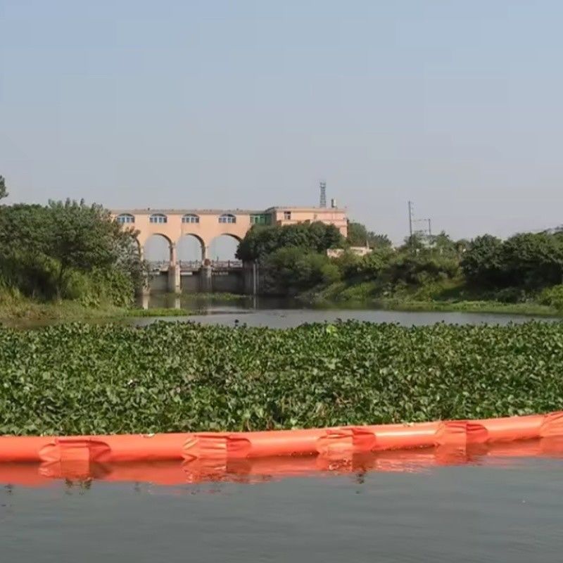 Durchlässige Wasser-Floating Silt Vorhang für Wasserumgebungen Öko-freundliche Ölvergießen Boom PVC Floating Silt Vorhang