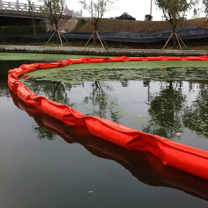 Durchlässige Wasser-Floating Silt Vorhang für Wasserumgebungen Öko-freundliche Ölvergießen Boom PVC Floating Silt Vorhang