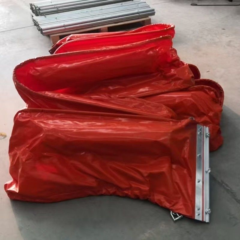 Durchlässige Wasser-Floating Silt Vorhang PVC Silt Vorhang Boom Silt Vorhang PVC Öl Boom Öl Eindämmung Zaun Silt Vorhang