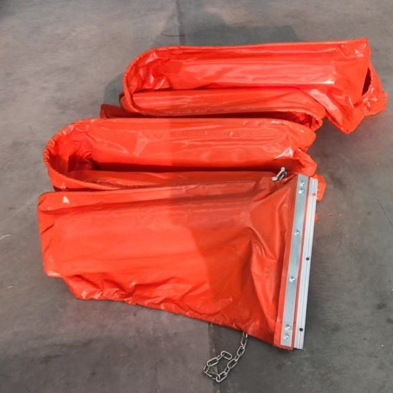Durchlässige Wasser-Floating Silt Vorhang PVC Silt Vorhang Boom Silt Vorhang PVC Öl Boom Öl Eindämmung Zaun Silt Vorhang