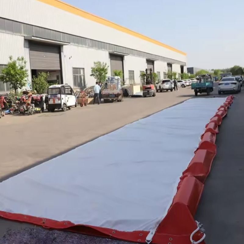 Durchlässige Wasser-Floating Silt Vorhang PVC Silt Vorhang Boom Silt Vorhang PVC Öl Boom Öl Eindämmung Zaun Silt Vorhang