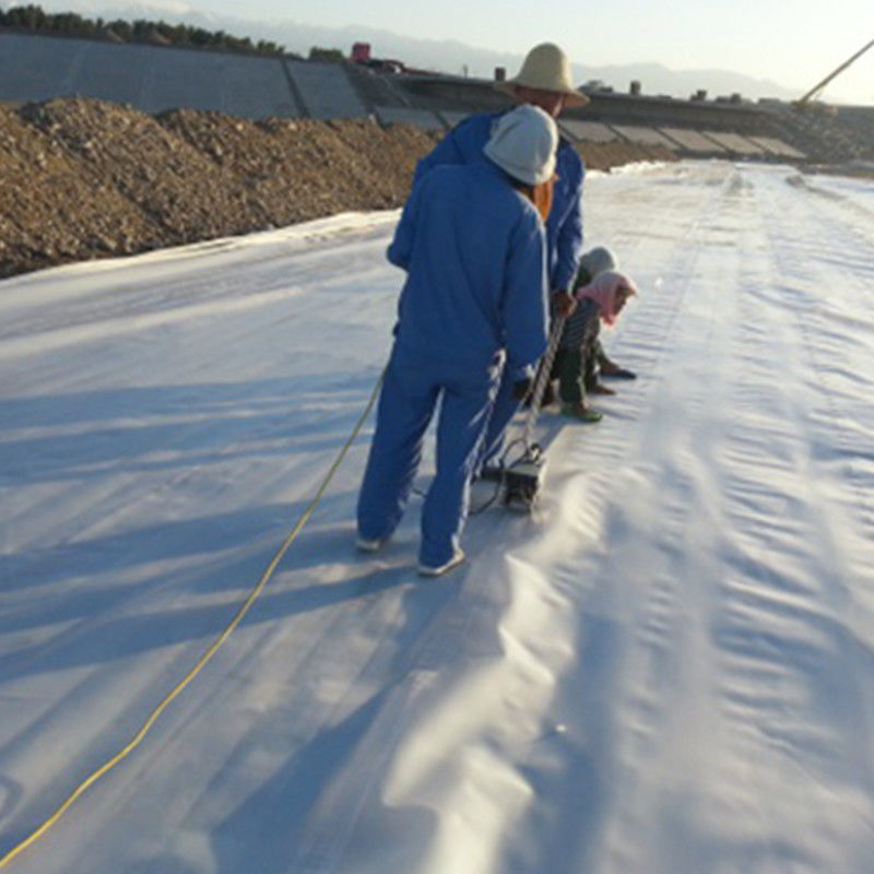 Zwei Schichten und ein Film Reservoir Leckage Control Verbundgeomembran in Deponien Abfallbehandlung