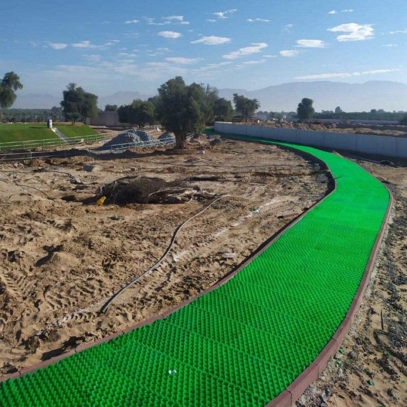 Grass Paver Mat Kunststoffgrasgitter Rasenfläche Kiesverklappungsgitter Einfahrtgitter für Kiesgrasgitter