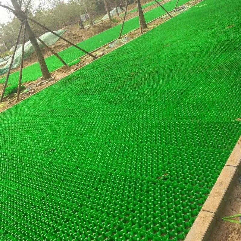 Grass Paver Mat Kunststoffgrasgitter Rasenfläche Kiesverklappungsgitter Einfahrtgitter für Kiesgrasgitter