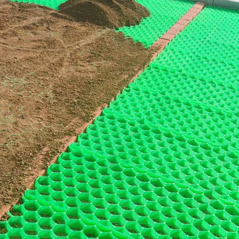 HDPE-Plastikporöse Rasterpflaster Straßenbahnen Pflastergitter für Parkflächen