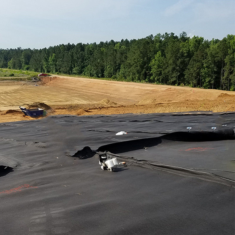 0.75mm 1mm anti-Seepage Leakproof Glatte HDPE Geomembran Teich Liner für Abfallentsorgung