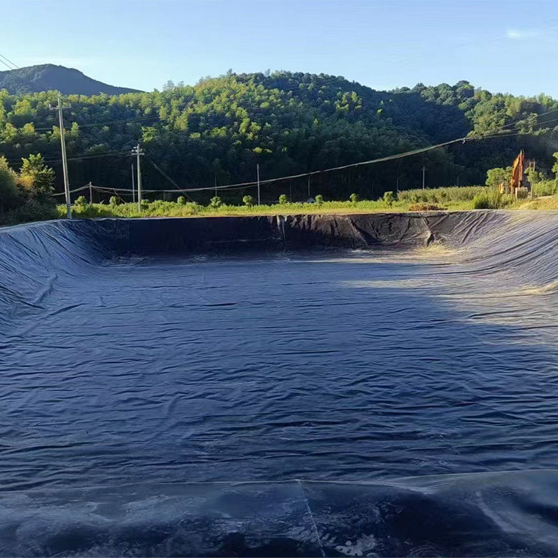 HDPE-Geomembran-Teichfolien mit einer Dicke von 1,0 mm und 100% neuem Material für den Wasserkanal
