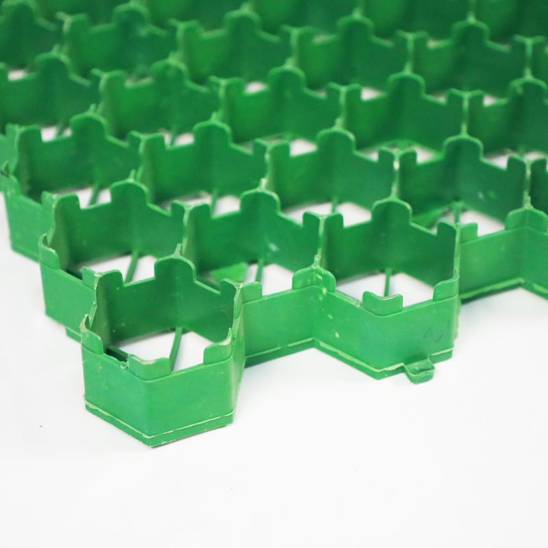 HDPE-Grasgitter Hersteller Plastik-Kies-Pflaster-Grasgitter Grasgitter für Auffahrt und Parkplatz Grün Schwarz Farbe